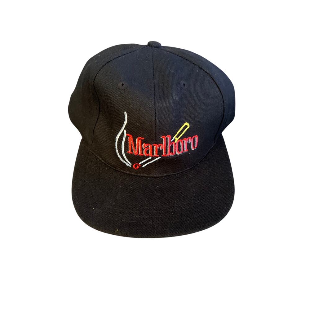 VINTAGE DEADSTOCK MARLBORO CIGARETTES STRAPBACK HAT NWOT
